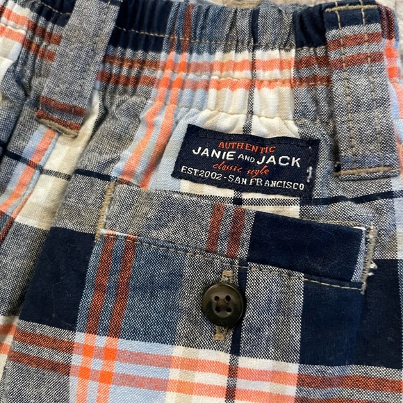 Baby Boy Janie and Jack Plaid Shorts - 2 Pairs - Picture 4 of 11